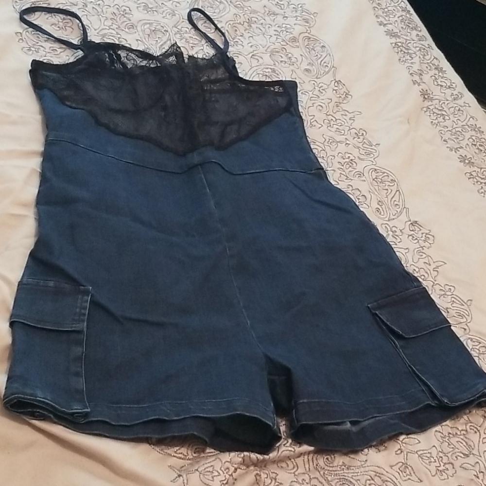 Short Denim Jumper